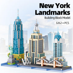 APENGBAOL One World Trade Center model, compact display piece for home or office.