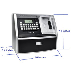 ApgBnk ATM Savings Bank note roll-in showcases effortless digital money intake for kids.