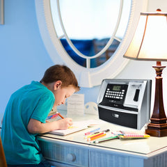 ApgBnk ATM Savings Bank target setting helps kids track goals and stay motivated.