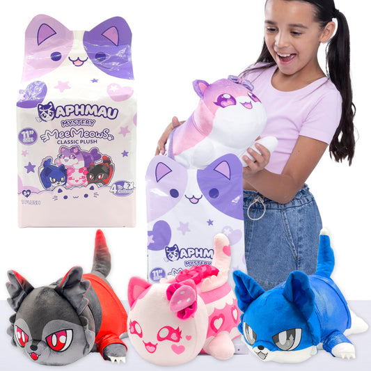 Aphmau MeeMeows Mermaid Aphmau plush, official merch, ideal cuddle partner.