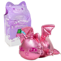 Aphmau MeeMeows Plush material close-up shows ultra-soft fabric.