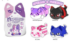 Aphmau MeeMeows Wolf Ein plush, official merch, cozy bedtime companion.