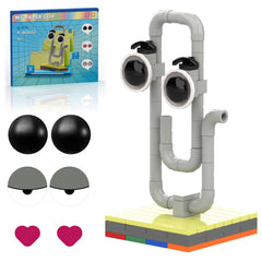 aphpaiao clippy office-assistant box-set on shelf enhances desk decor.