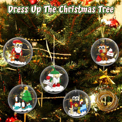 aphpiao Christmas ornaments ball Gnome playful DIY decor for holiday cheer