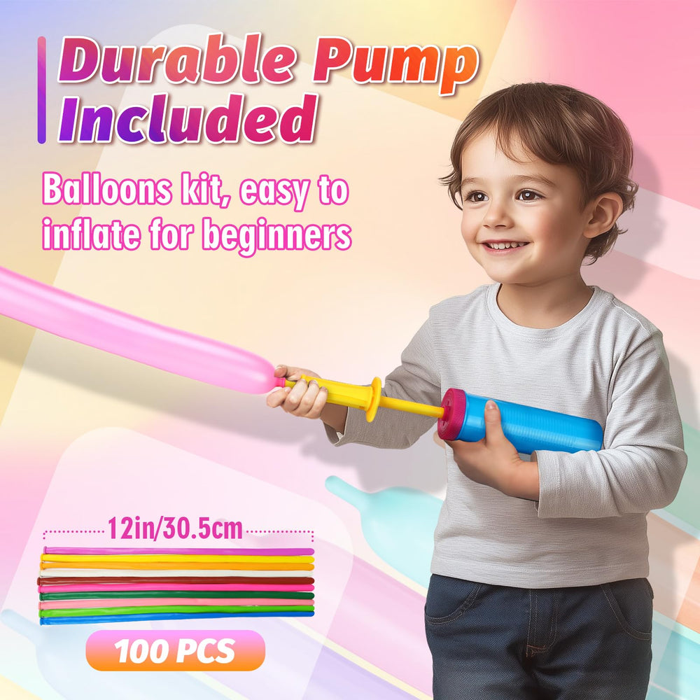 Apipi inflation pump helps steady inflation and reduces balloon slippage