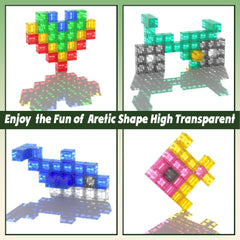Apluses blocks provide stable builds with strong magnets for complex shapes