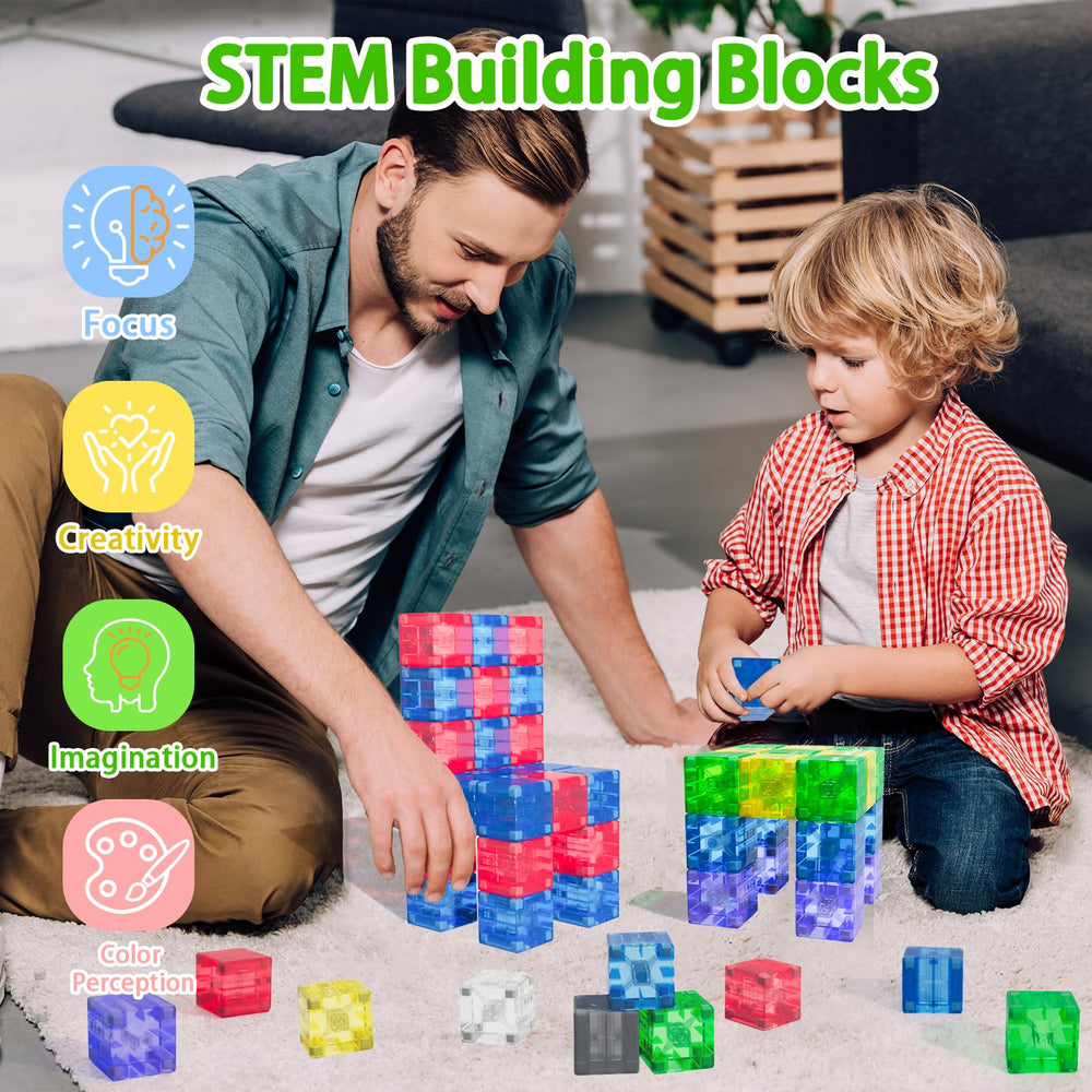 Apluses compatible blocks expand creations with other popular building sets.