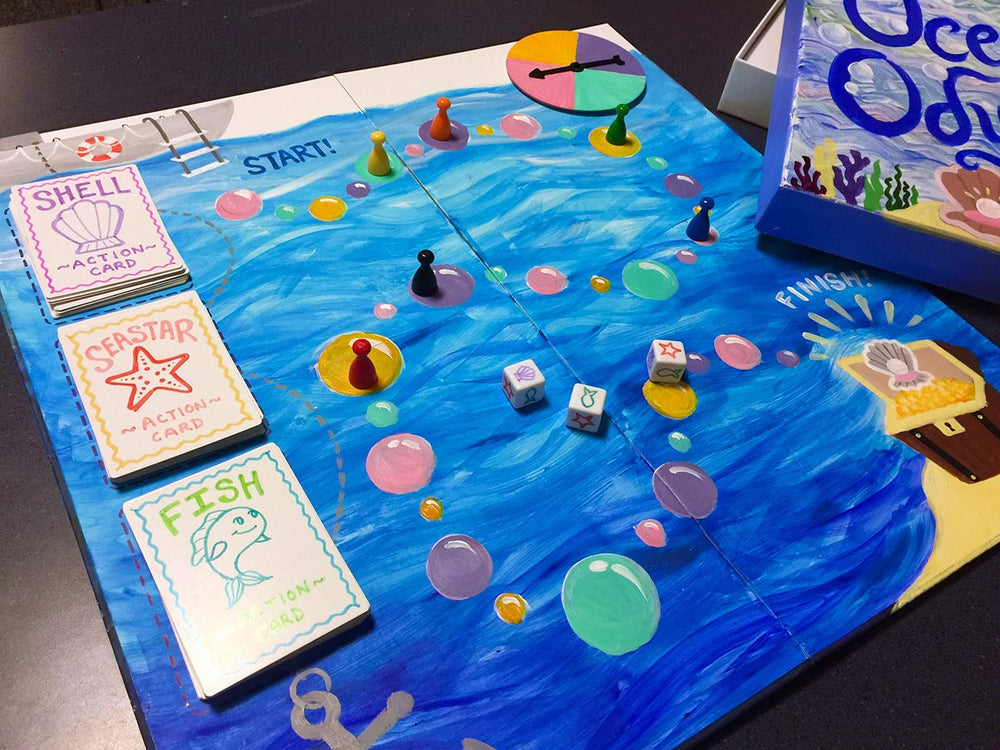 Apostrophe Games eight multicolored player tokens to represent participants.
