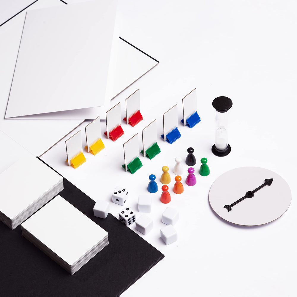 Apostrophe Games blank dice enable you to design outcomes that fit your game world.