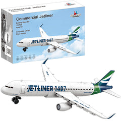 Apostrophe Games Jetliner assembled model for display and hands-on play.