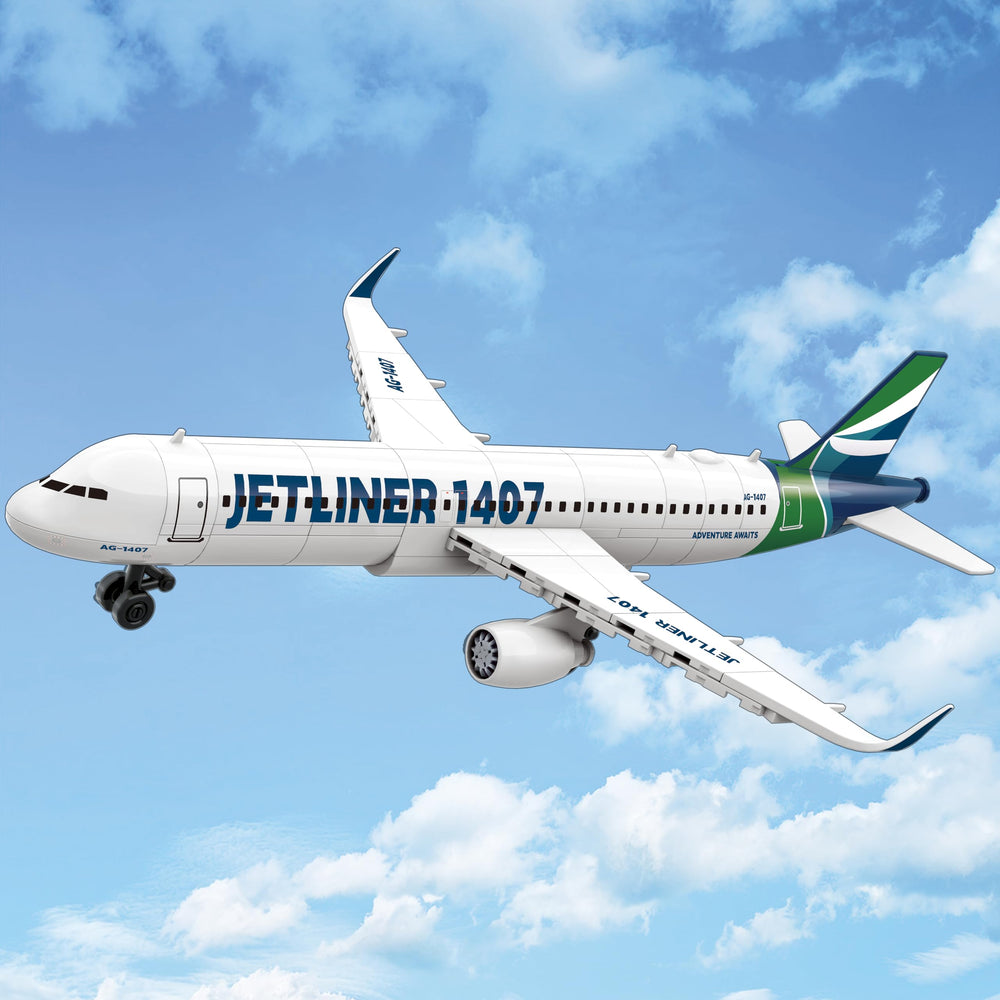 Apostrophe Games Jetliner wings detail highlights accurate wing design for realism.