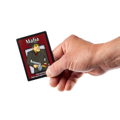 Apostrophe Games Mafia instruction manual guiding setups and quick rounds.