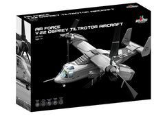 Apostrophe Games V-22 Osprey tiltrotor rotor action view showing spinning rotors.