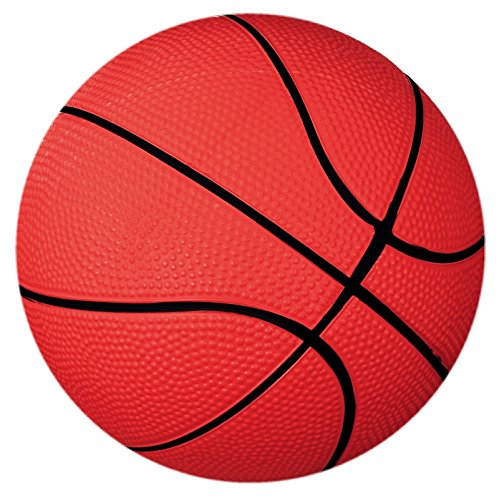 AppleRound 5-inch playground ball, durable PVC for indoor or outdoor play.