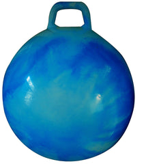 AppleRound Hippity Hop Ball with blue cloud design for safe, energetic play indoors or outdoors