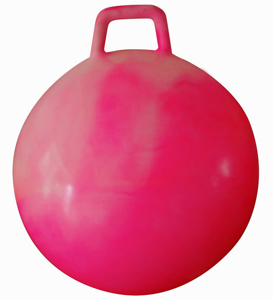 AppleRound Hippity Hoppity Hopball with pink cloud design for energetic indoor play and creative fun.