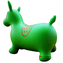 AppleRound unicorn hopper side view for imaginative, safe bouncing.