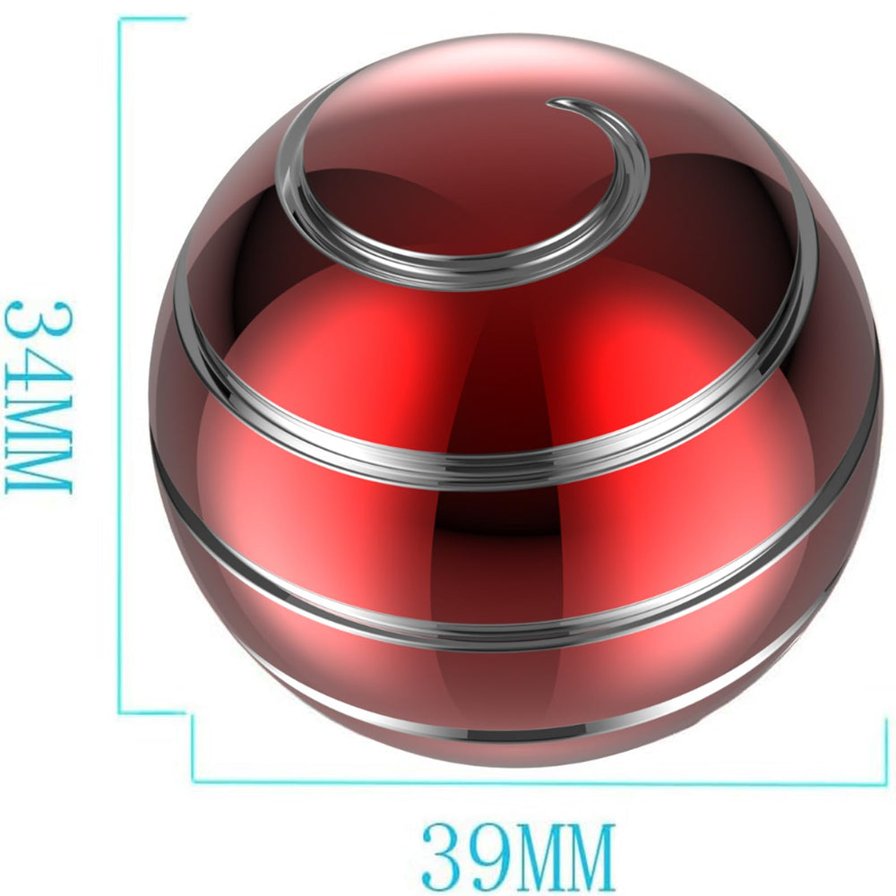 Apqdw kinetic desk toy spinning on desk for focus and relaxation.