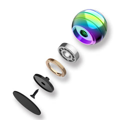 Apqdw kinetic spinning ball rainbow illusion promotes calm during quick breaks