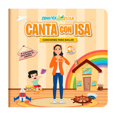 Aprende Peque Dance & Play cover with Isa inviting musical exploration