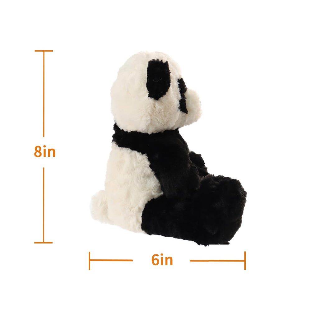 Apricot Lamb birth-friendly panda stuffed animal supports sensory exploration