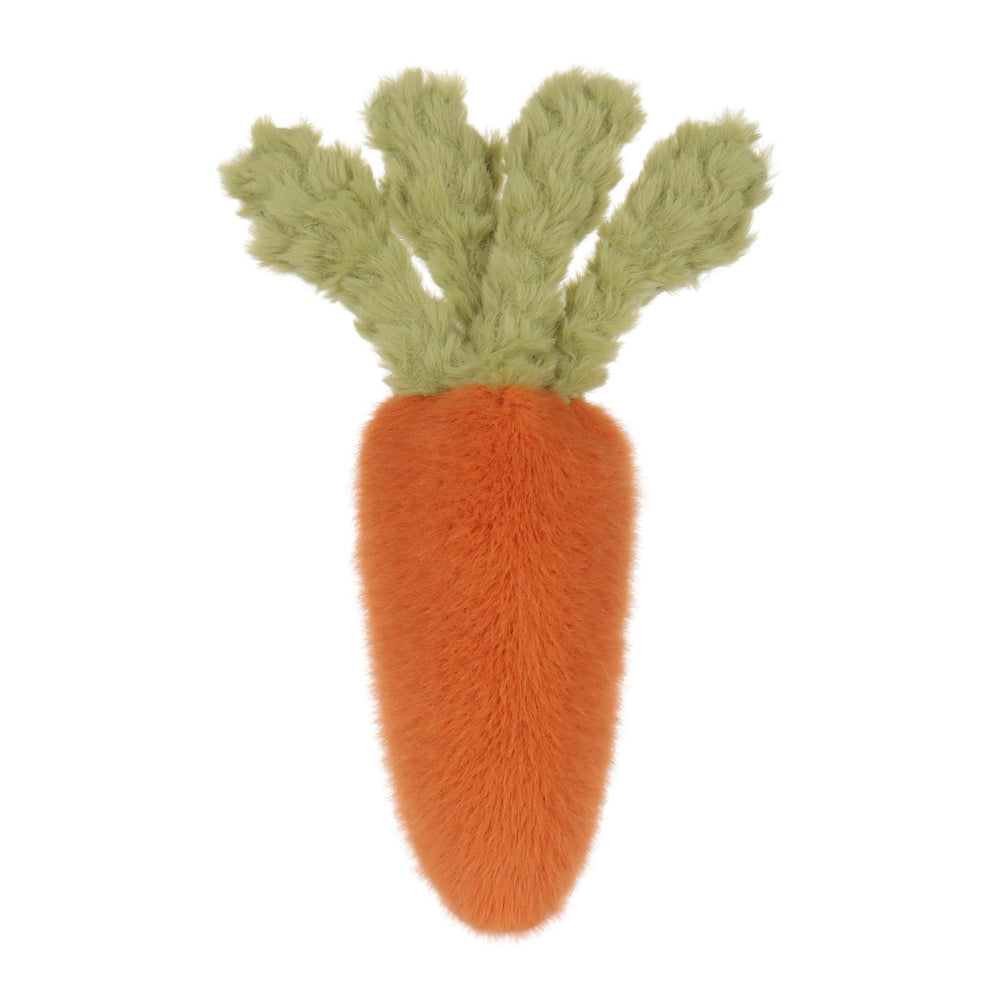 Apricot Lamb carrot plush travel ready, perfect for outings