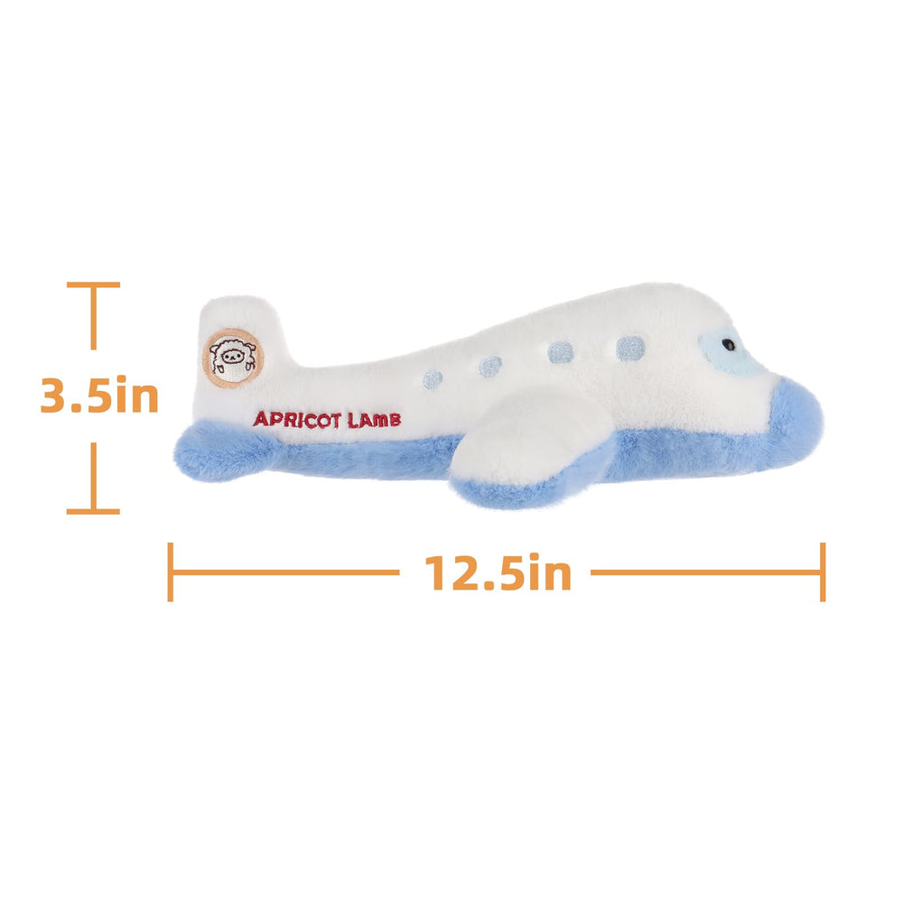 Apricot Lamb Comfort Plane size 12.5 inches demonstrated for home and travel use