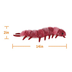Apricot Lamb devil centipede plush cleans easily after playtime.
