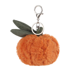 Apricot Lamb orange plush keychain gift packaging, ready for birthdays and holidays.