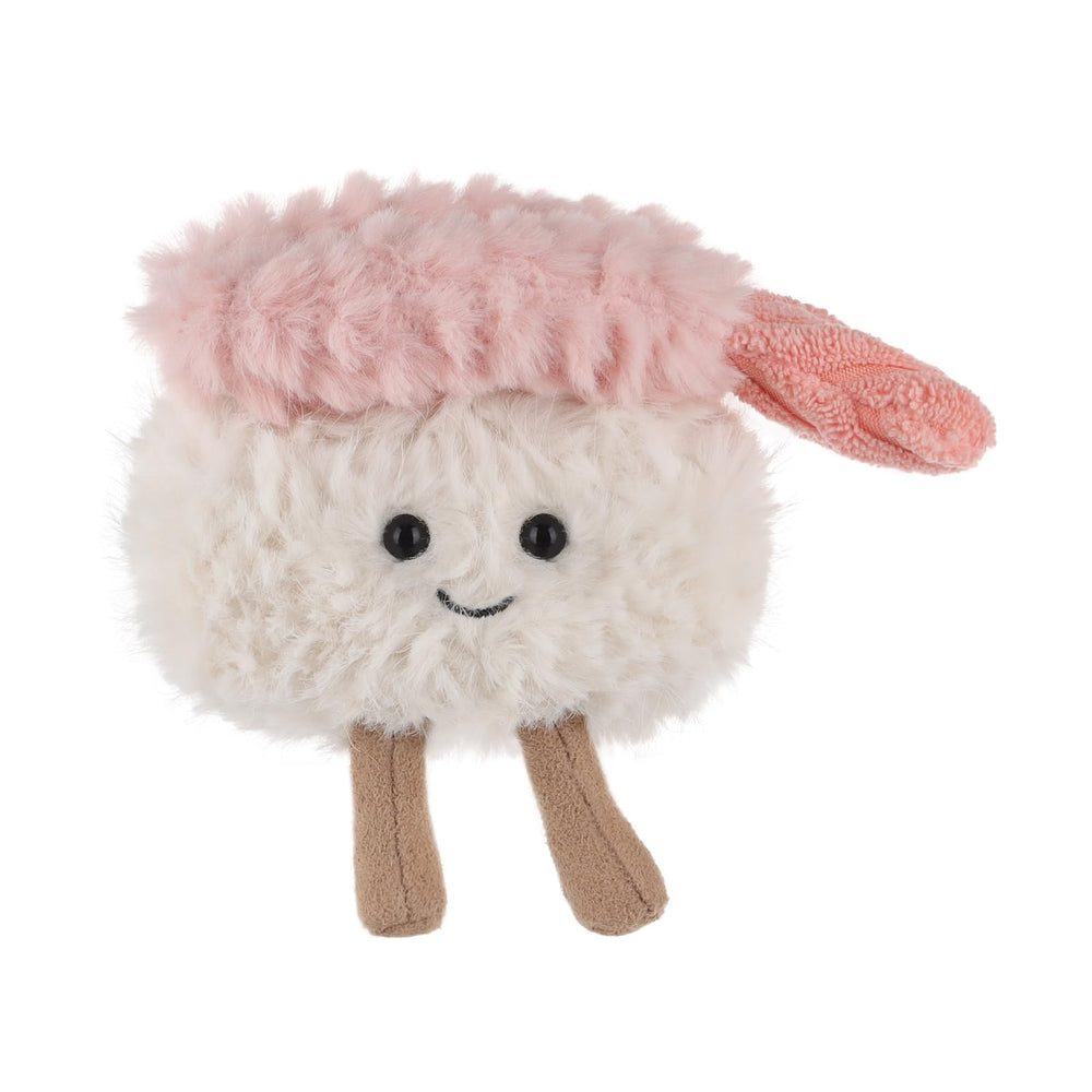 Apricot Lamb sushi plush easy to clean, quick sun-drying after play.