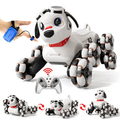 Aprilwolf 8WD gesture dog front view for durable indoor and outdoor fun.
