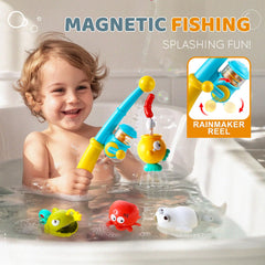 Aprilwolf fishing net squirt adds interactive water play and splash fun