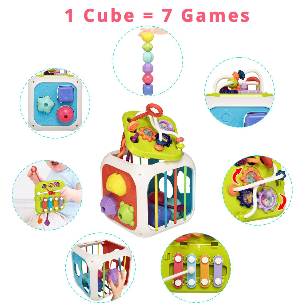 Aprilwolf BPA-free cube ensures safe, worry-free playtime