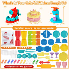 Aprilwolf gift-ready dough set makes a delightful present.