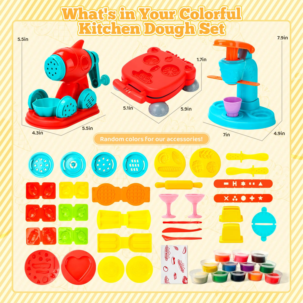 Aprilwolf multi-machine play set boosts hand-eye coordination.