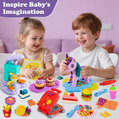 Aprilwolf safe-materials dough promotes worry-free imaginative sessions.
