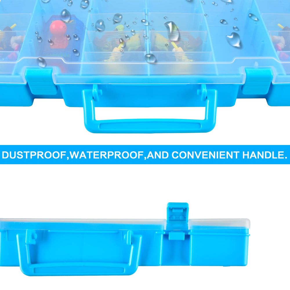 Aptbyte Akedo Case blue travel handle enables easy carry during outings.