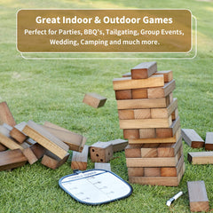 ApudArmis timber tower reaches 3.2 feet tall during play.