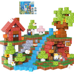APYR AOMA 200pcs magnetic building blocks set for creative construction and STEM exploration.