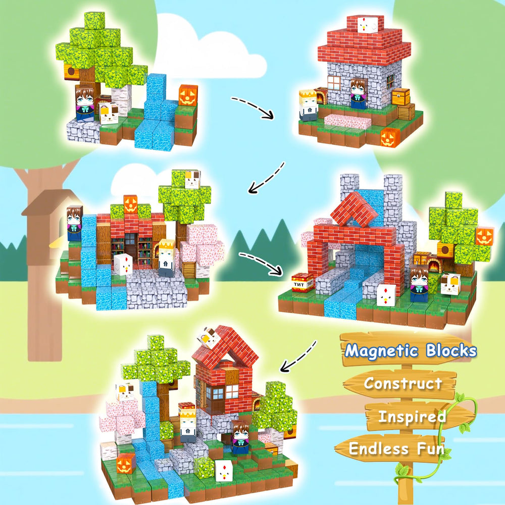 APYR AOMA color blocks encourage open-ended creativity and hands-on problem solving during play.
