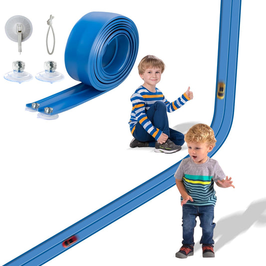 AQFR Flex Track 15ft Starter Curve enables versatile bendable racing layouts.