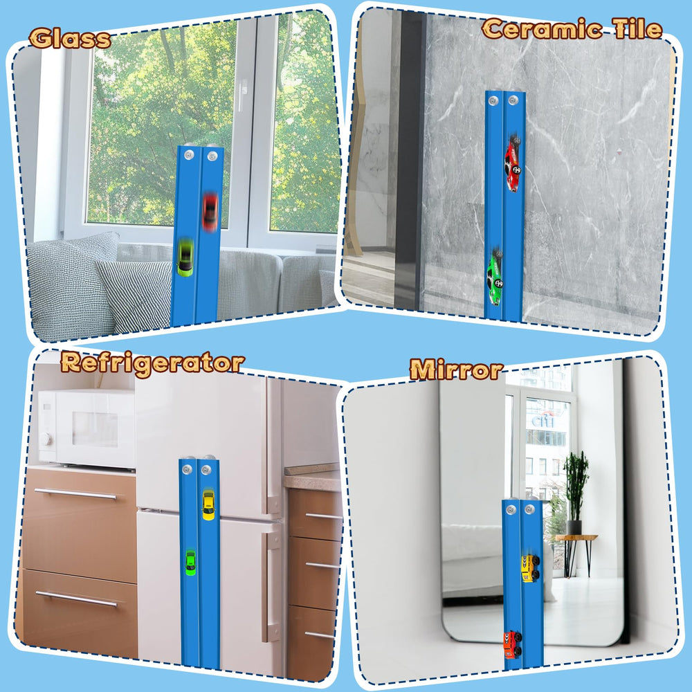 AQFR Flex Track surface adhesion on windows and tables sparks creative layouts.