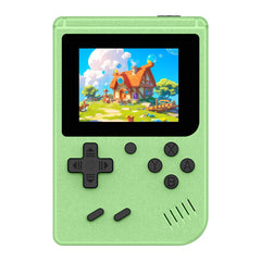 AQHH retro console Green front view, compact for travel and play.