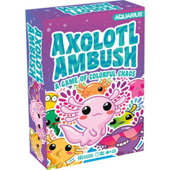 AQUARIUS Axolotl Ambush packaging shown, ideal for gifting and shelf display.