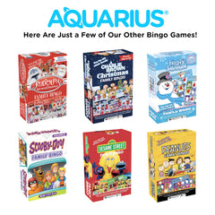 Aquarius Christmas Vacation Bingo instructions — quick, straightforward setup for all ages.