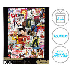 AQUARIUS Elvis gift-puzzle ideal for fans and family celebrations.