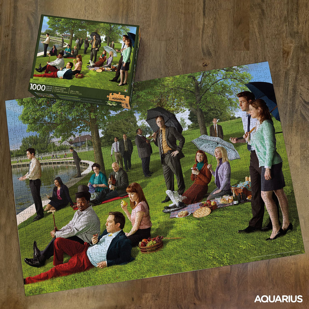 Aquarius glare-free puzzle paper ensuring clear color visibility