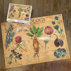 AQUARIUS Harry Potter Herbology puzzle pieces up-close for a satisfying fit