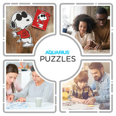 Thick glare-free paper from Aquarius enhances the puzzle's premium feel.