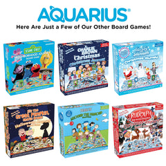 AQUARIUS Scooby-Doo Journey Board Game in a cozy living room setting for play
